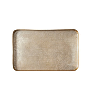 Handmade Serving Tray - Gold