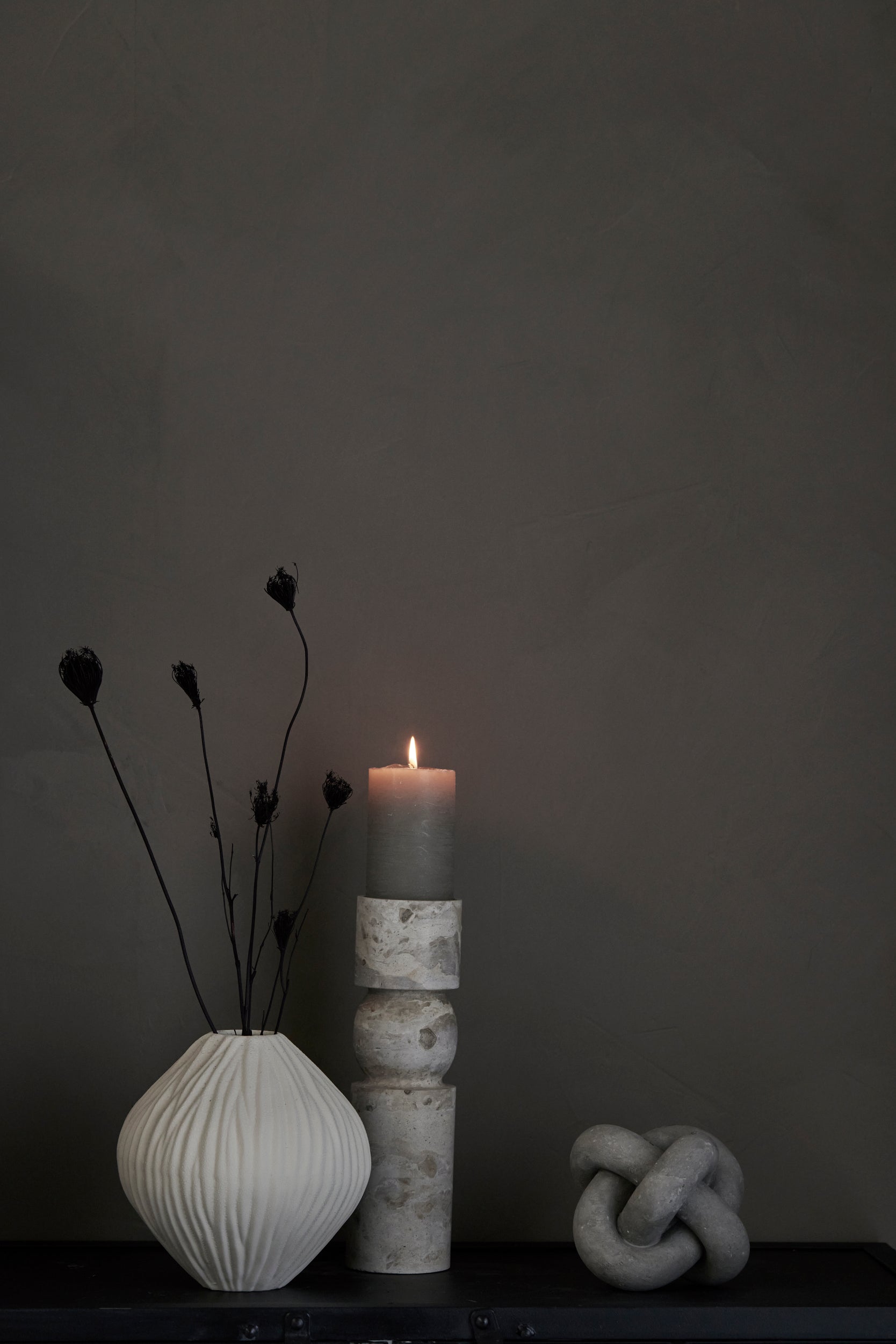 Handcrafted Marble Candleholder