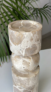 Handcrafted Marble Candleholder