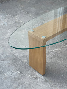 Vetro Oval Table