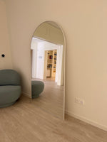 Load image into Gallery viewer, Kamara Floor Mirror in Light Beige
