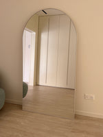 Load image into Gallery viewer, Kamara Floor Mirror in Light Beige
