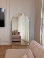 Load image into Gallery viewer, Kamara Floor Mirror in Gold
