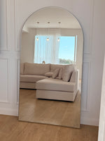 Load image into Gallery viewer, Kamara Floor Mirror in Gold
