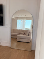Load image into Gallery viewer, Kamara Floor Mirror in Gold
