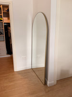 Load image into Gallery viewer, Kamara Floor Mirror in Gold
