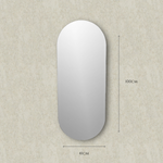 Load image into Gallery viewer, Oval Frameless Mirror
